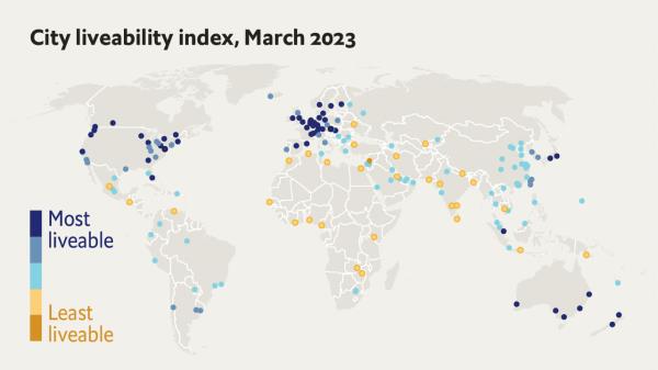 2023年全球最宜居城市
